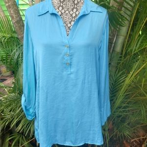 🌴 Lilly Pulitzer Beautiful Blue Blouse🌺